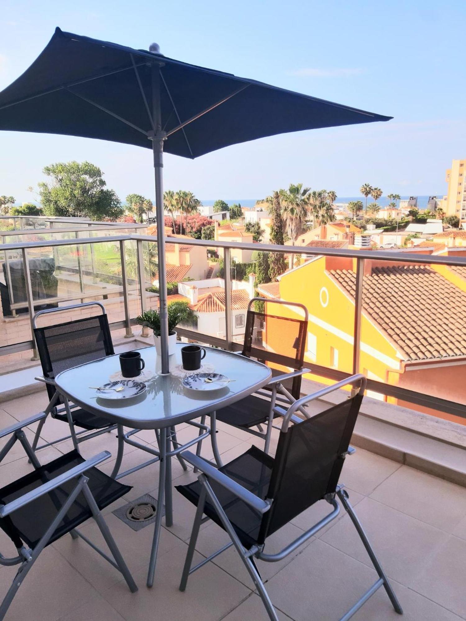 Apartamento Aurora Con Terraza Y Vistas Al Mar Playa Zewnętrze zdjęcie